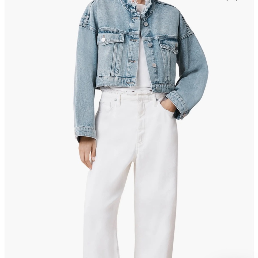 ALL SAINTS  Sonny Crop Denim Jacket